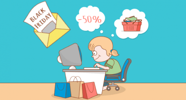 Об акциях в email к Черной пятнице