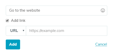 create button
