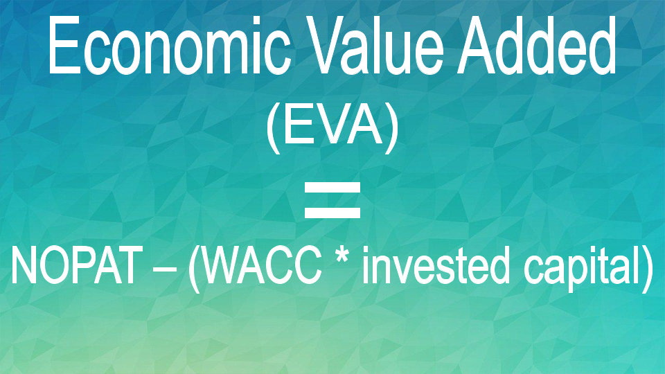 Economic value added formula