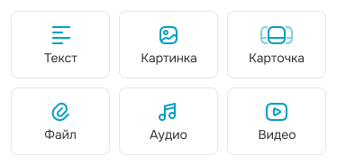 different types of content