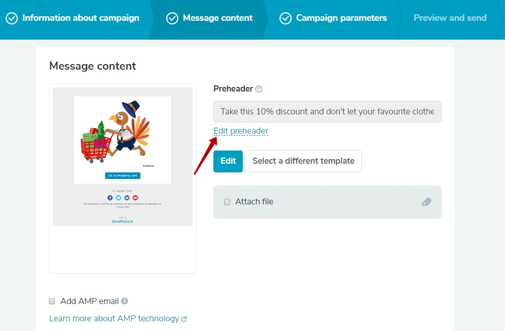 Add email preheader Add email preheader