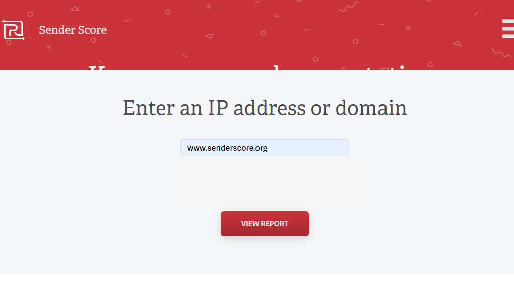 Enter your IP address