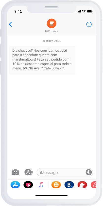 Envie campanhas de SMS para mais de 1.000 operadoras móveis em mais de 200 países Imagem 1