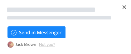 facebook modal