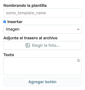 Plantillas de mensajes