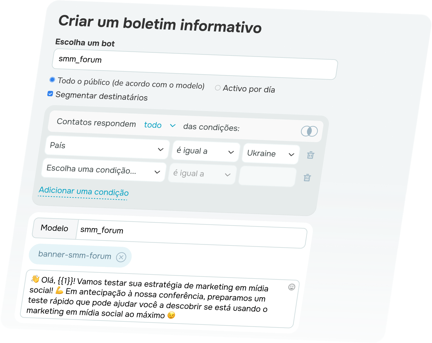 Campanhas de marketing e notificações no WhatsApp