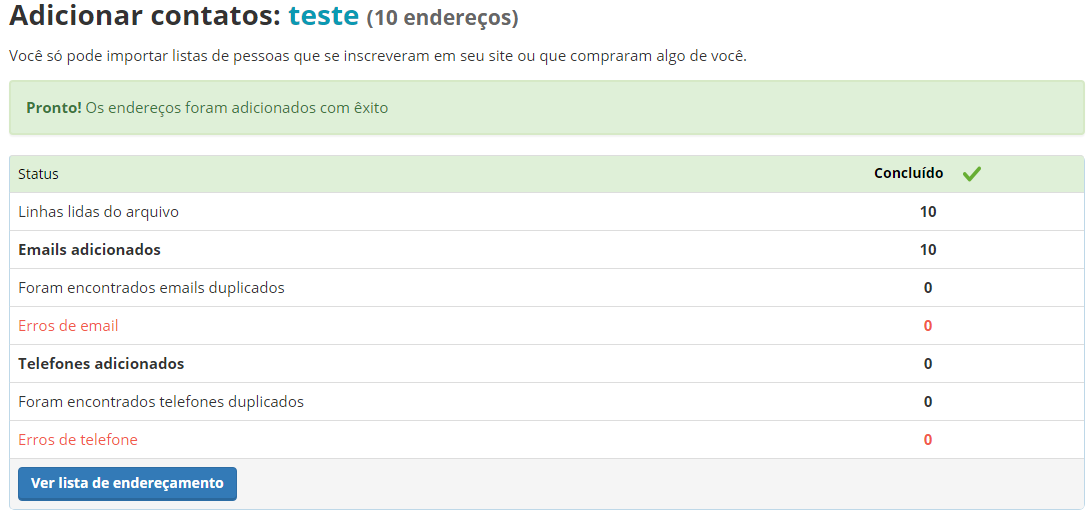 lista