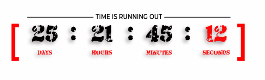email countdown timer created with niftyimages email countdown timer created with niftyimages