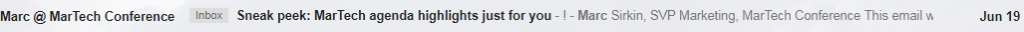 email from name