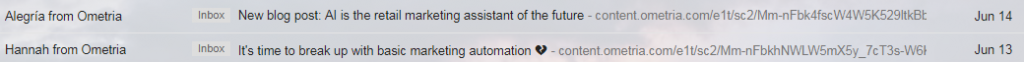 email sender name