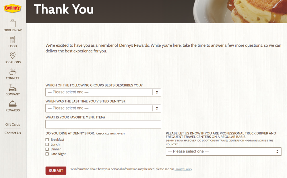 email subscription form for restaurants email subscription form for restaurants