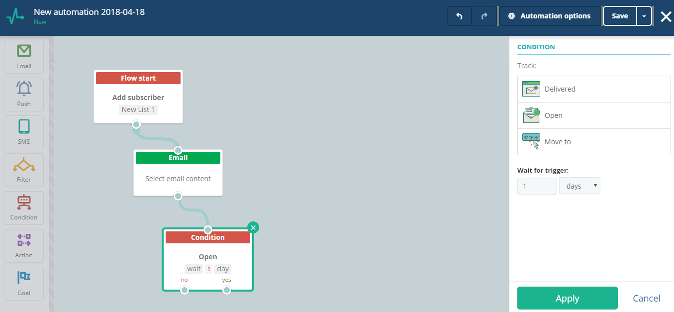 triggered email flow triggered email flow