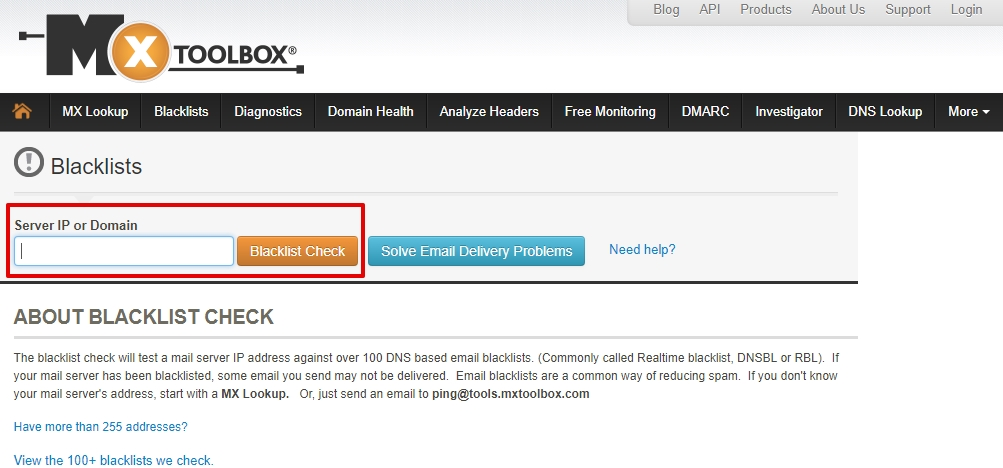 online email blacklist check online email blacklist check
