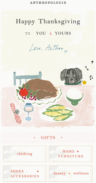 thanksgiving email thanksgiving email