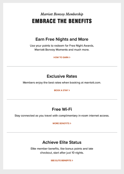 Perks for members Perks for members