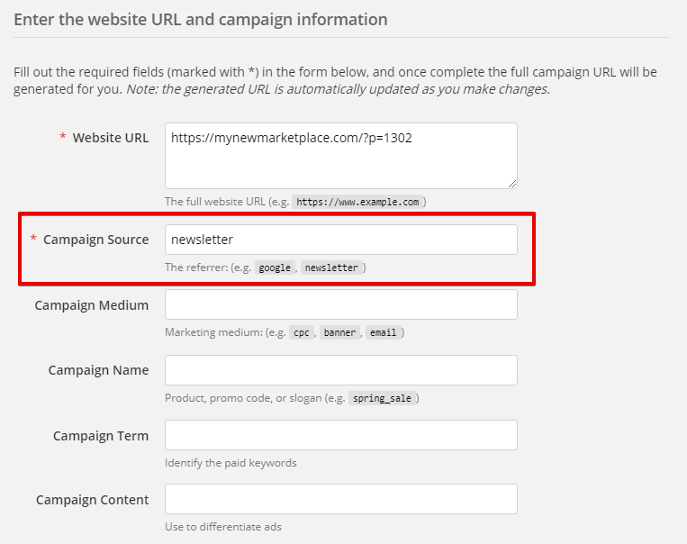 campaign source in google analytics url builder campaign source in google analytics url builder
