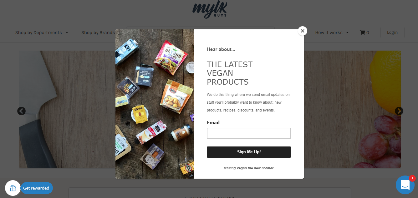 popup subscription form popup subscription form