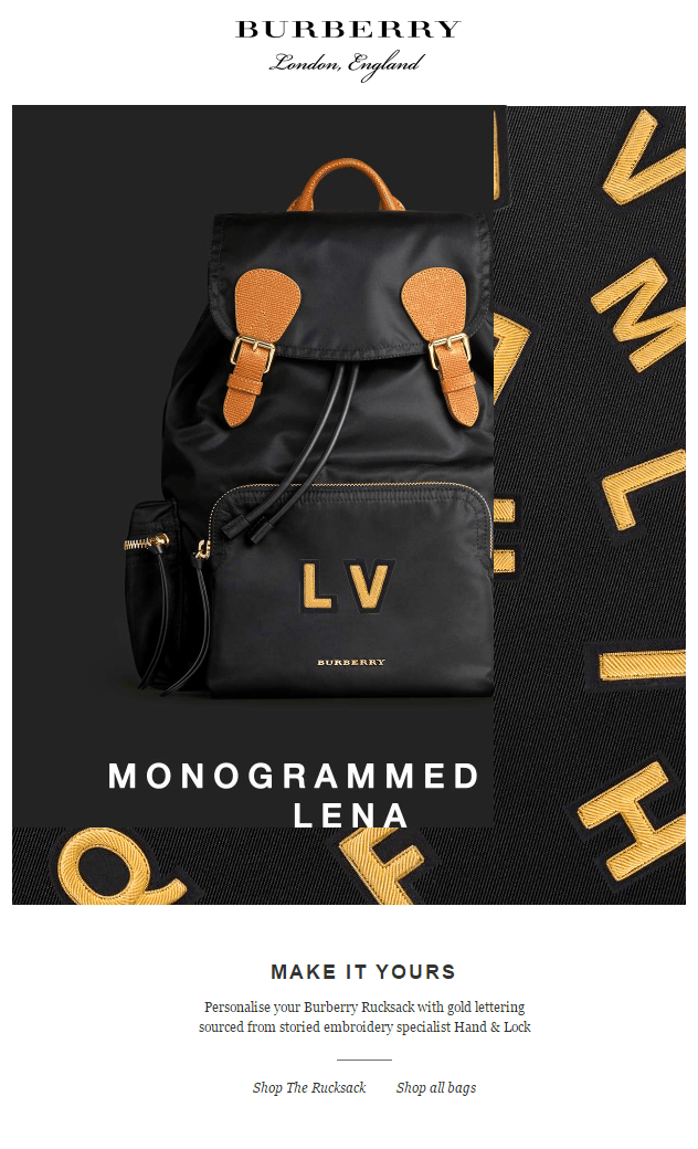 email personalization example email personalization example