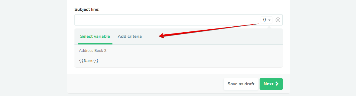 mailing list variables mailing list variables