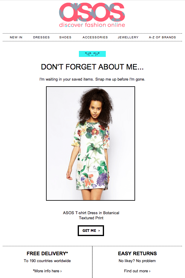 abandoned cart email abandoned cart email