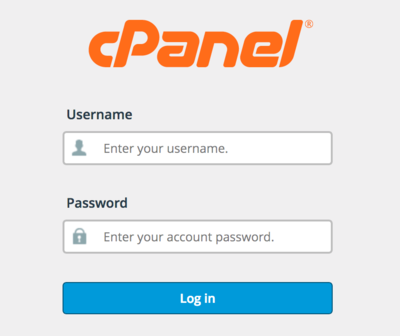 cpanel login cpanel login