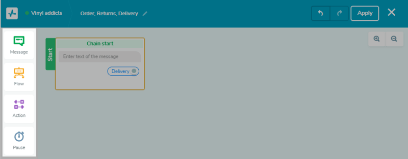 chatbot blocks chatbot blocks