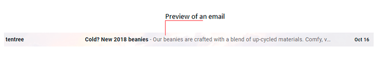 email preheader desktop view email preheader desktop view