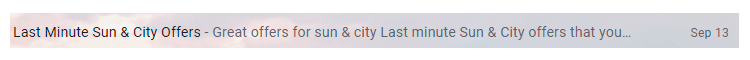 email preheader mistake email preheader mistake