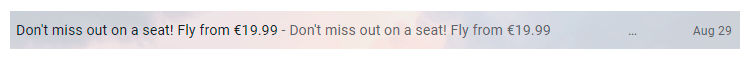 email preheader mistake email preheader mistake