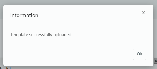 successful template import successful template import