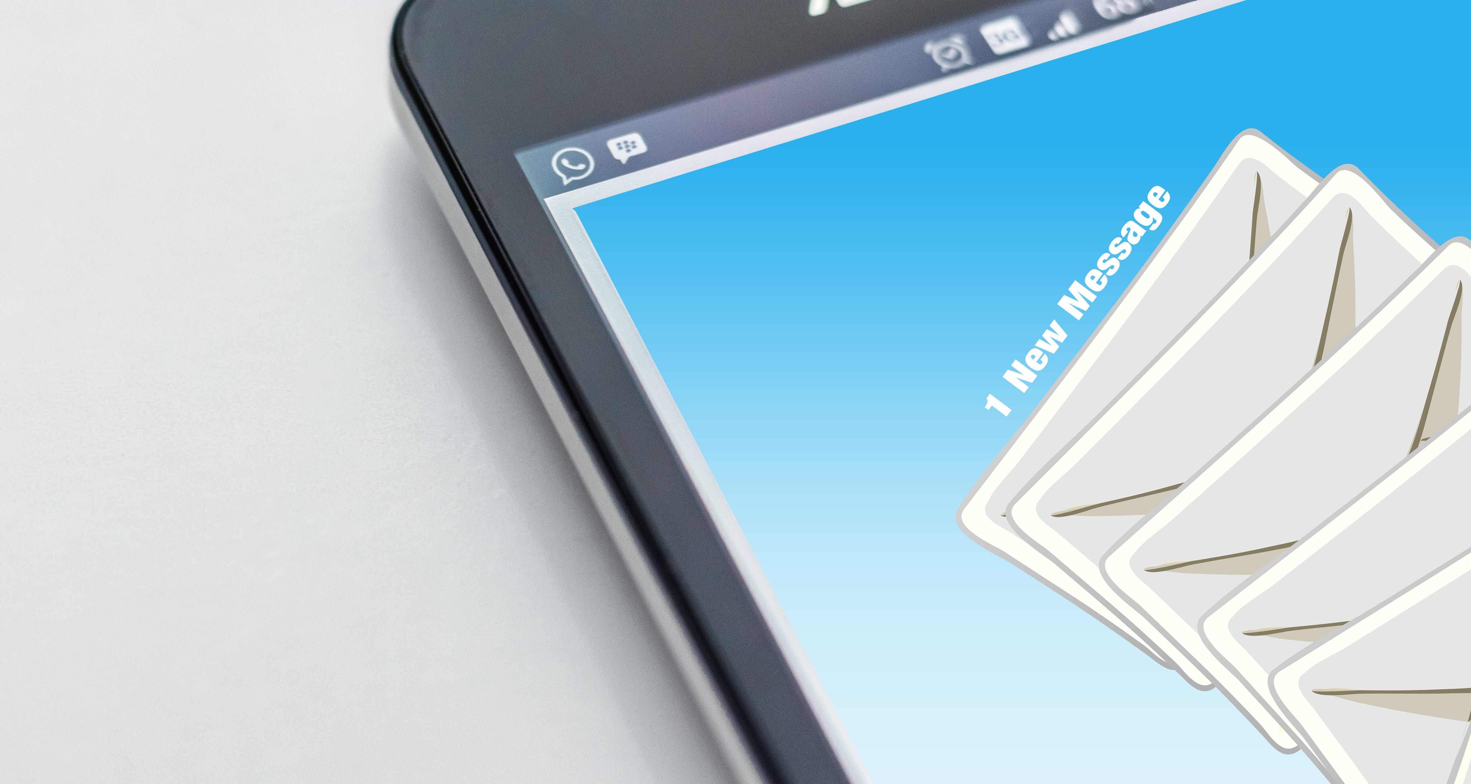 envio de e-mail no celular