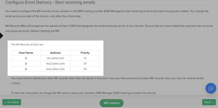 Registros MX para configurar un correo electrónico comercial