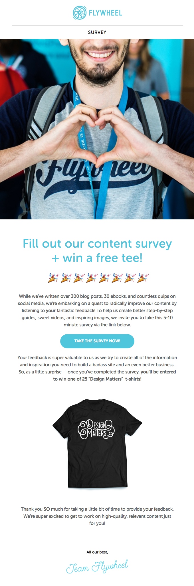 survey email example