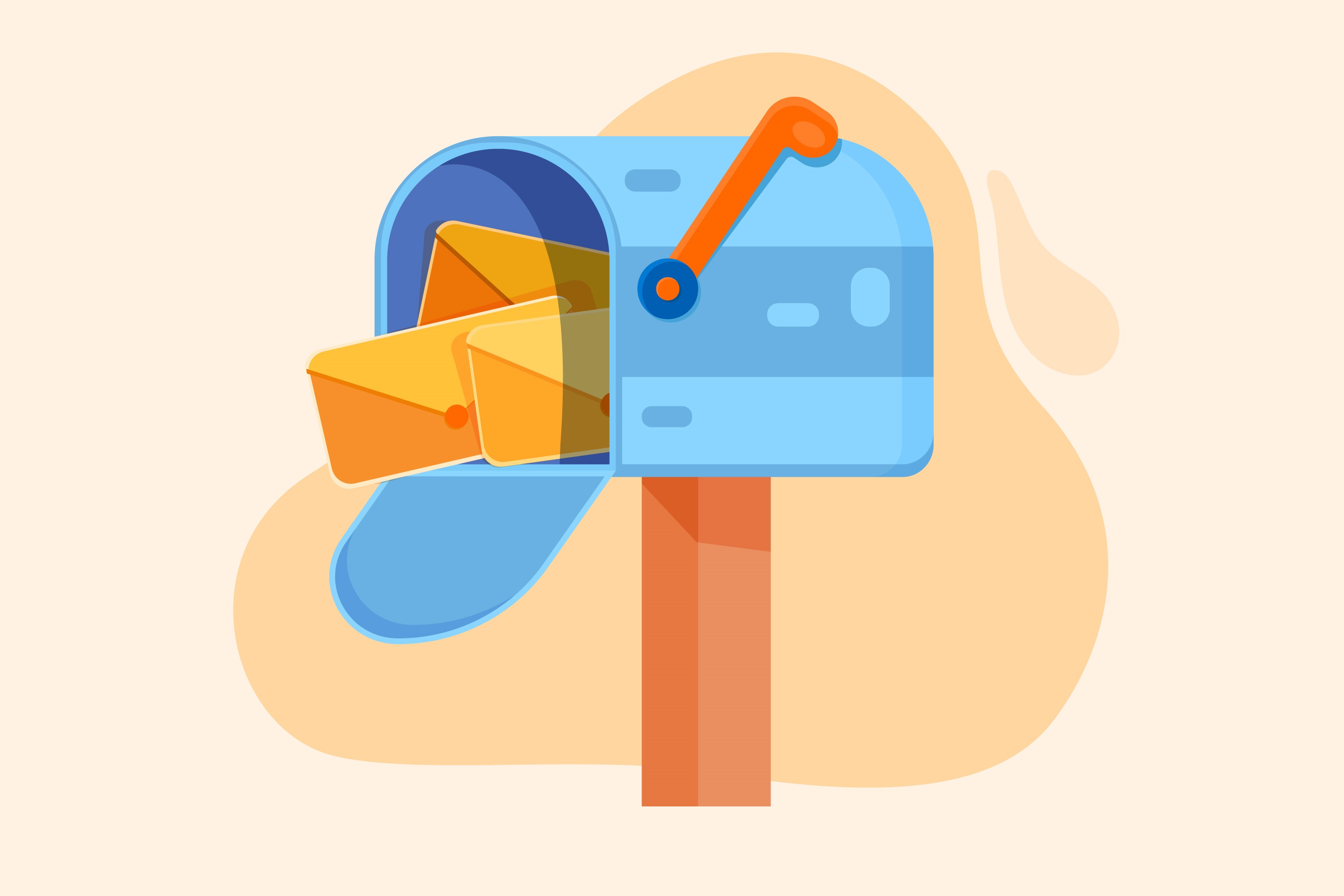 caixa de e-mail