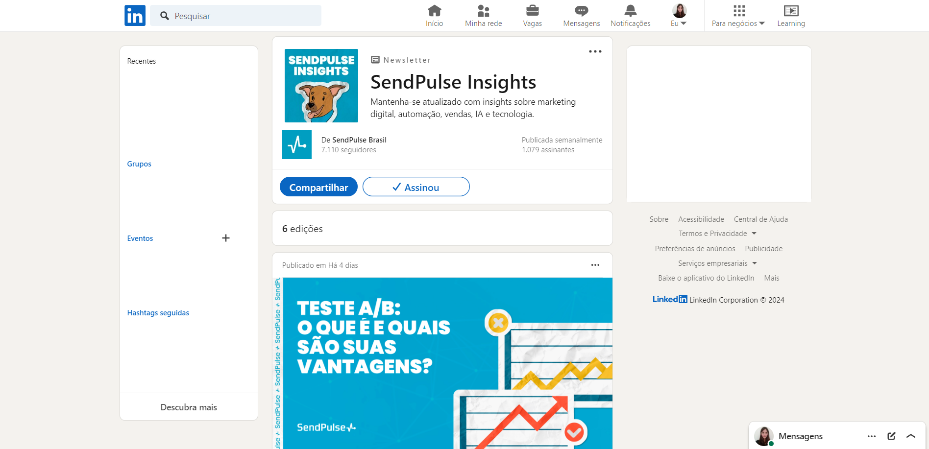 exemplo-de-newsletter-no-linkedin