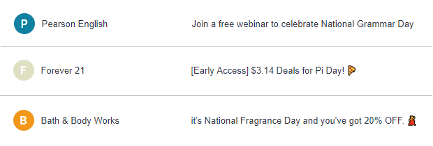 holiday email subject holiday email subject