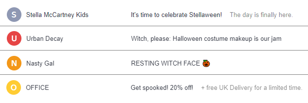 creative halloween email subject lines creative halloween email subject lines