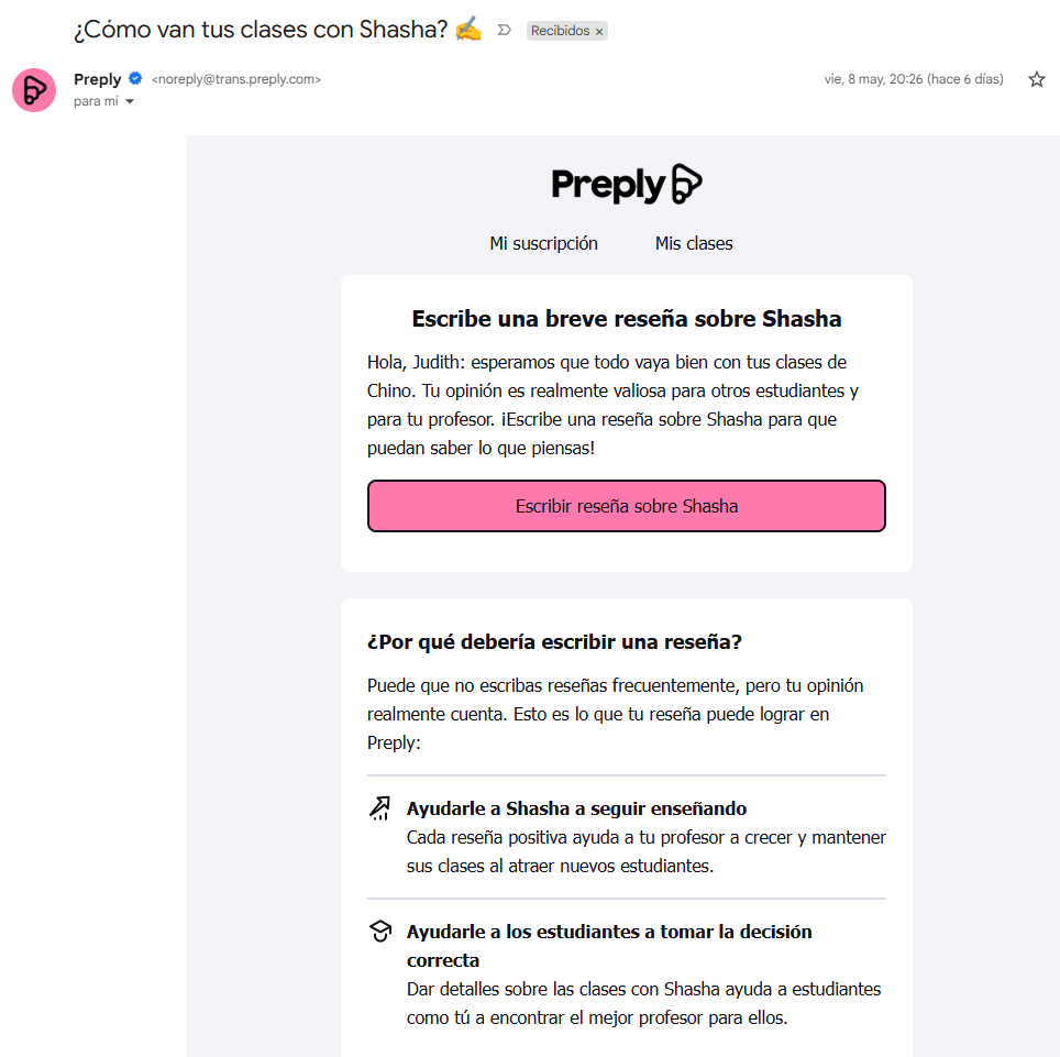 Ventajas del email marketing aprovechadas por Preply