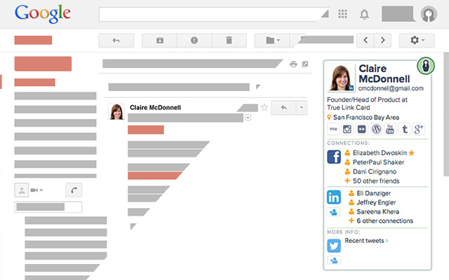 Discoverly расширение для Gmail Discoverly расширение для Gmail