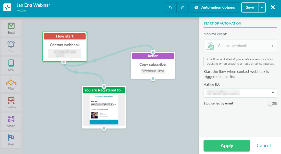 automated email flow automated email flow