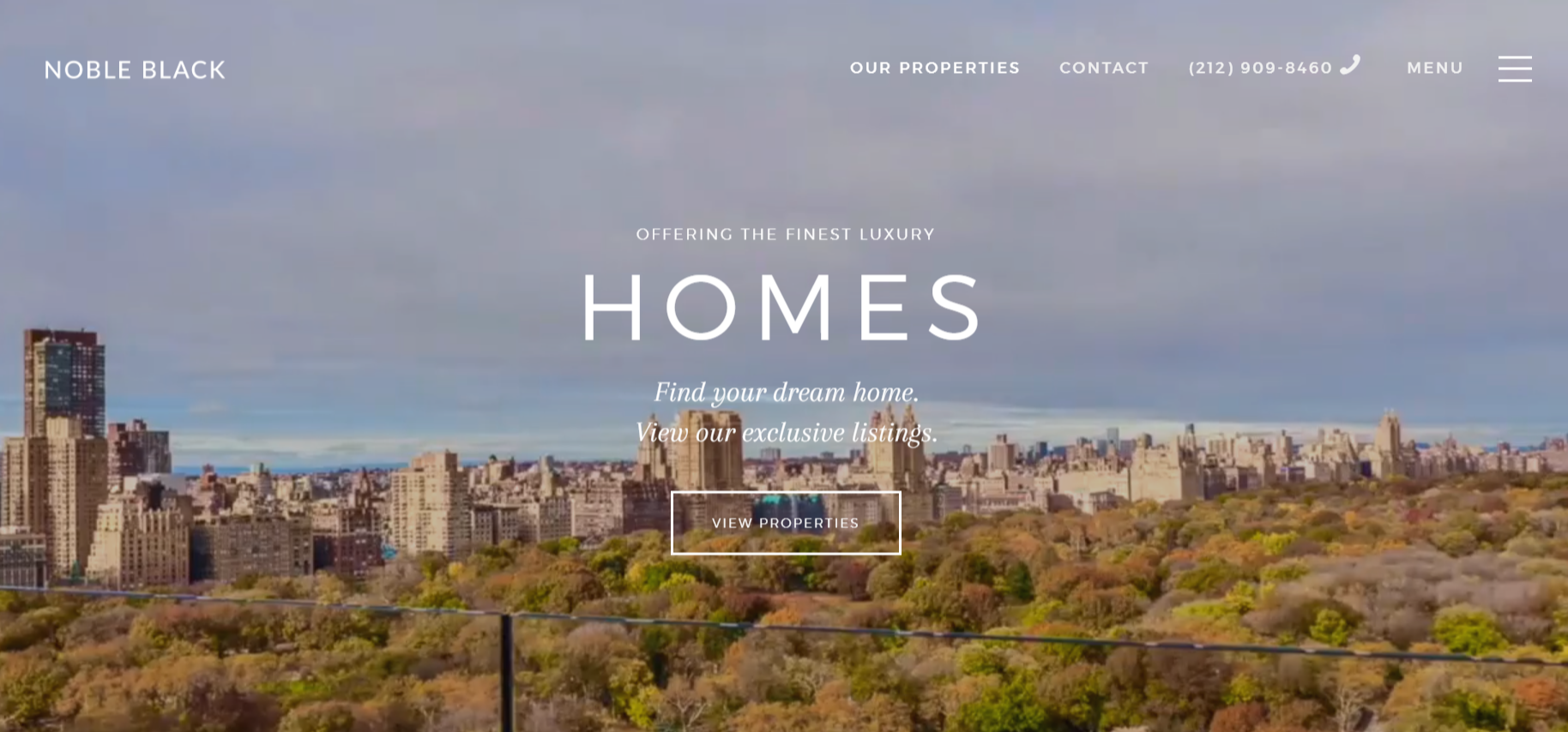 real estate landing page header real estate landing page header