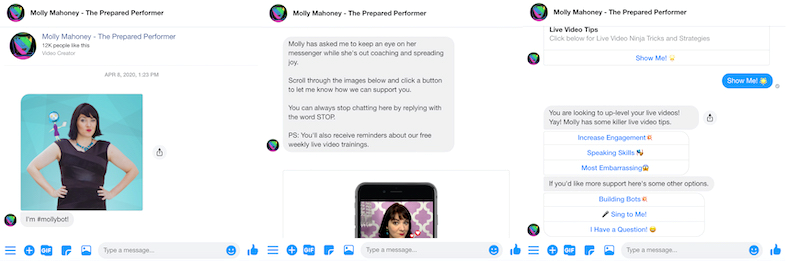Molly Mahoney chatbot use case