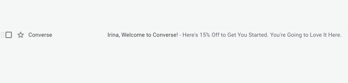 personalized subject line personalized subject line