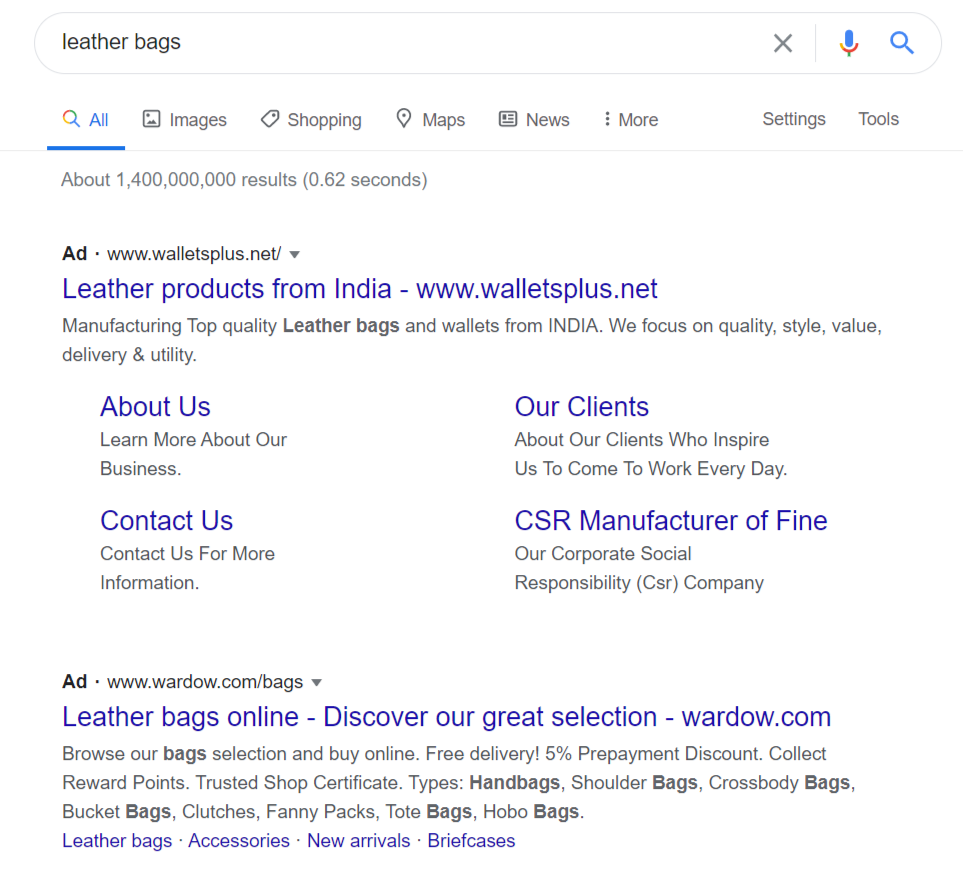 search ad campaign search ad campaign