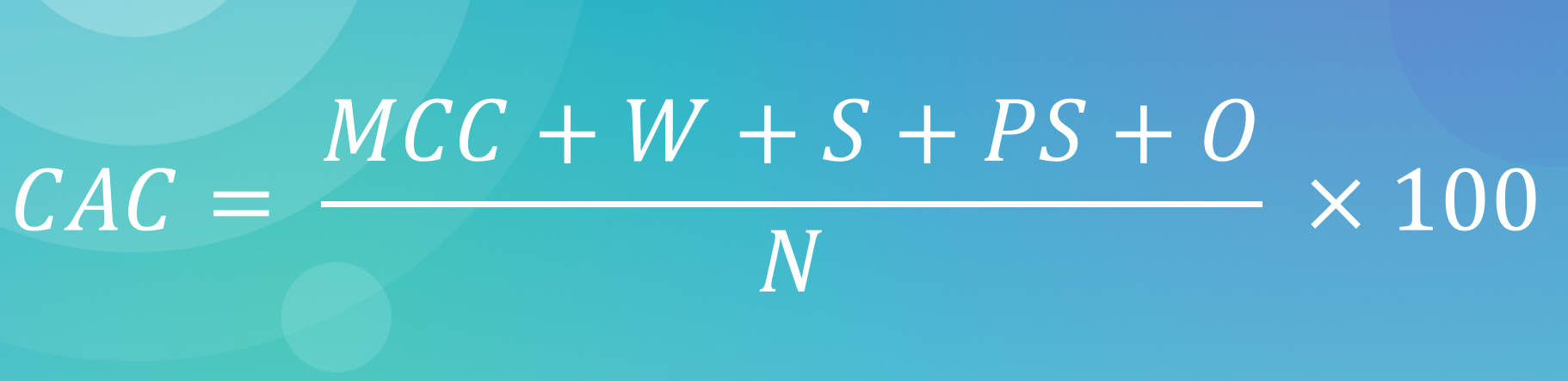 customer acquisition cost formula customer acquisition cost formula