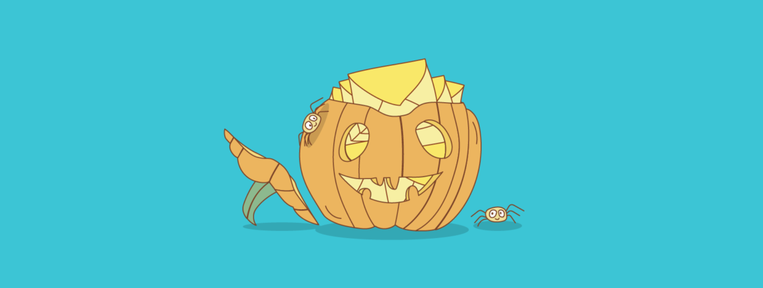 Жуткие и веселые рассылки на Halloween: идеи для email, SMS и мессенджеров