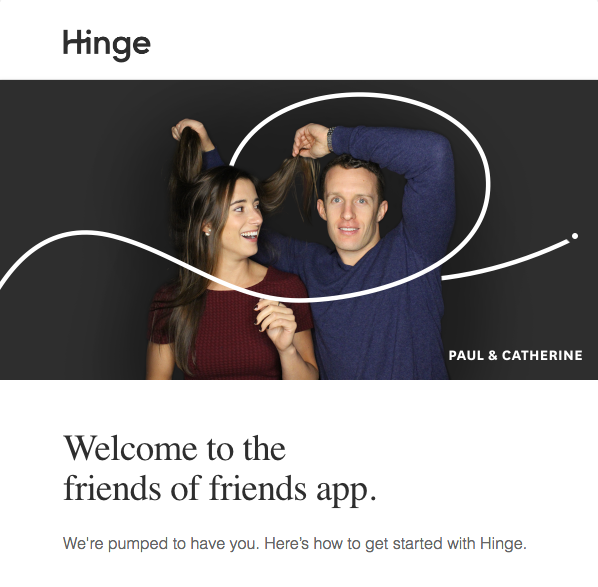hinge email newsletter design hinge email newsletter design
