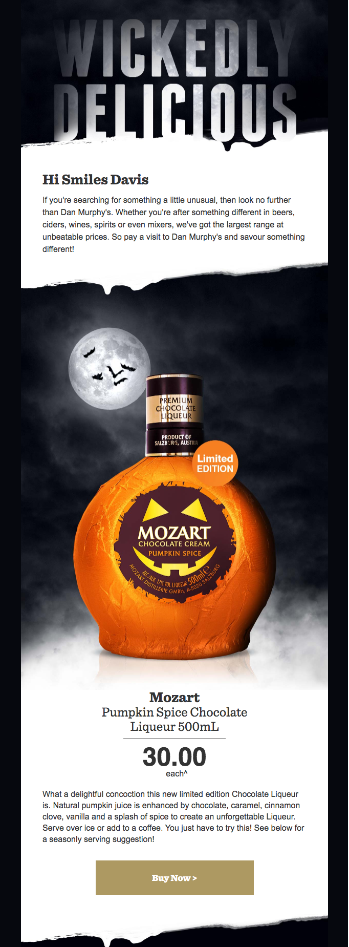 special halloween offer email special halloween offer email
