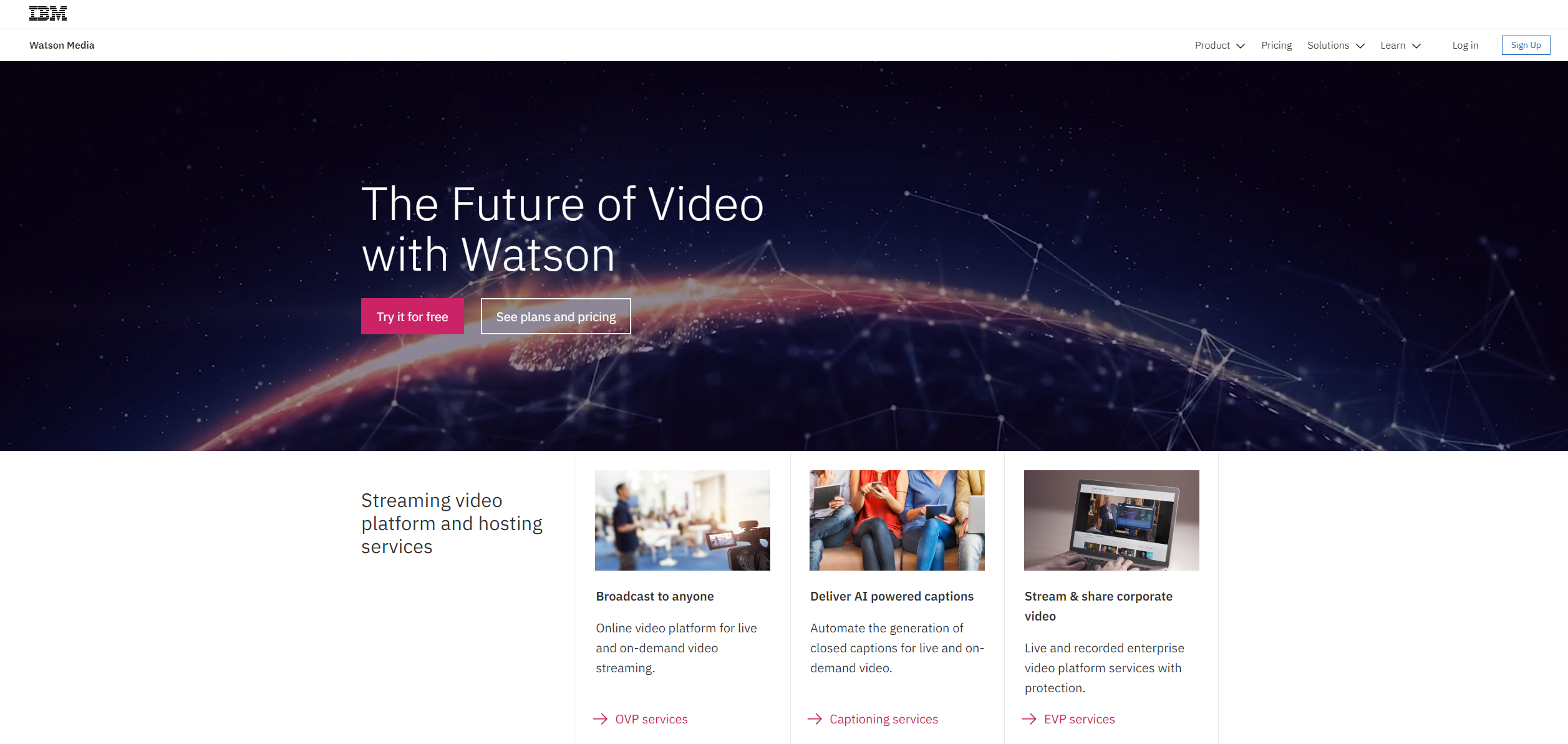 IBM video cms