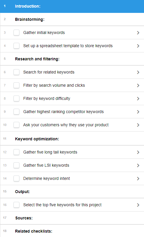 documented keyword research process documented keyword research process